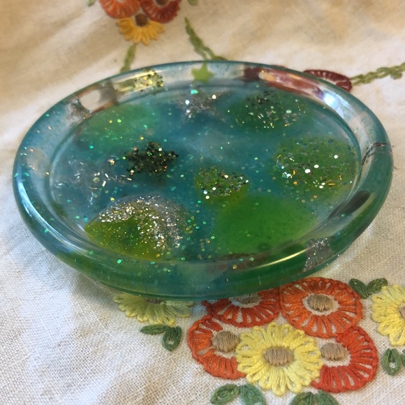 Handmade by me ocean theme resin tray - Picture 3 of 5